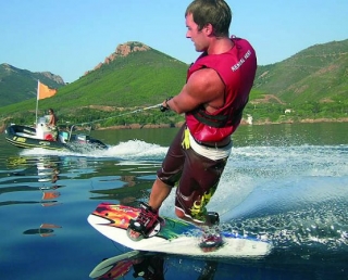  Wakebaord en los Alpes Marítimos
